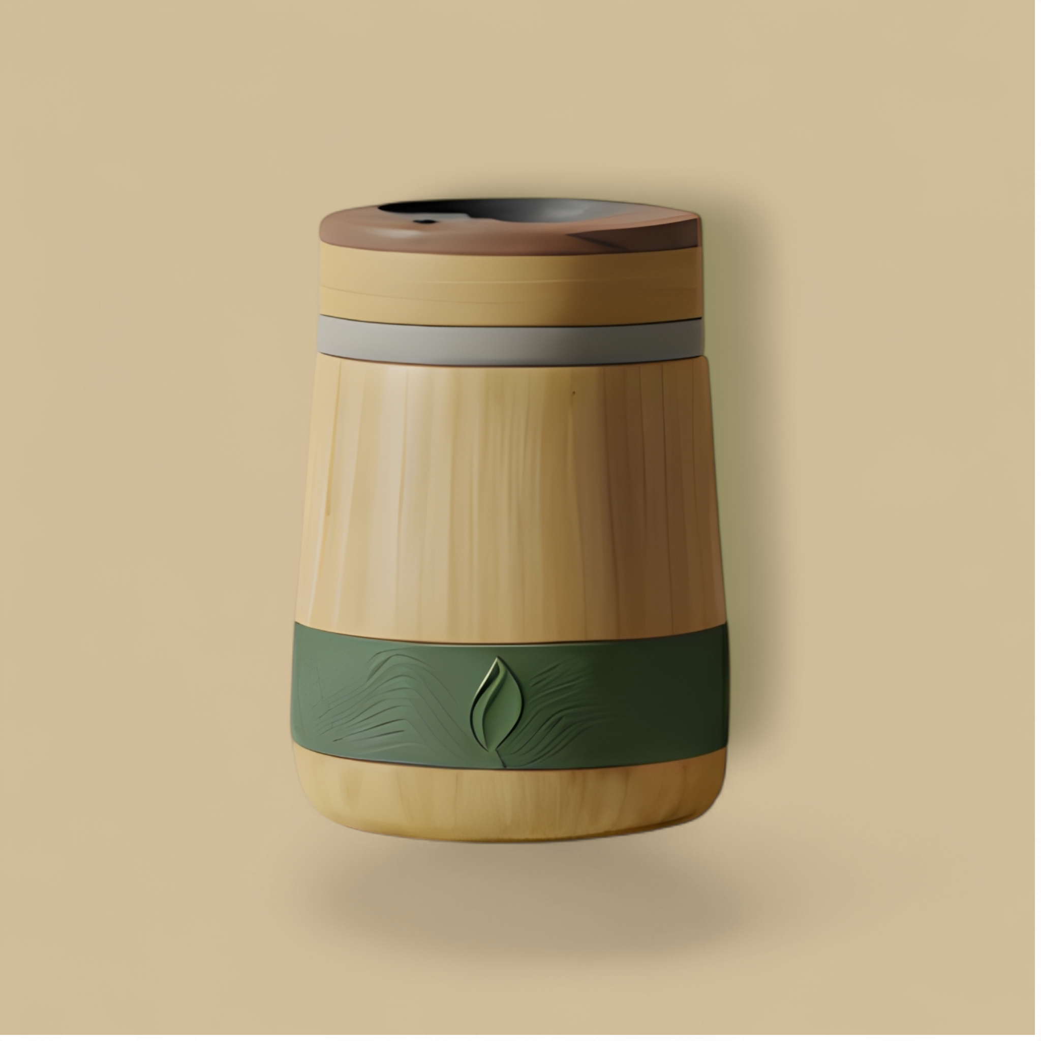 Thermos en bambou